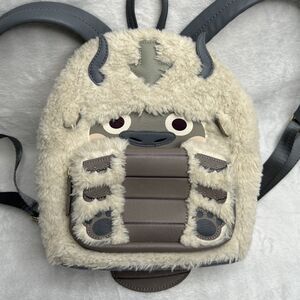 Mad Engine Mini Backpack Avatar: Last Airbender Appa Figural Fur Bag Nickelodeon